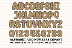 Polka Dot Vintage png Alphabet, polka dot letters doodle Product Image 2