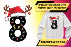 Bold PNG Template for Tote Bag Prints , Christmas Product Image 1