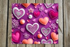 Valentine Inscription | 8 purple Skinny tumbler designs Product Image 8
