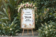 Baby Shower Welcome Sign Template 119 Product Image 5