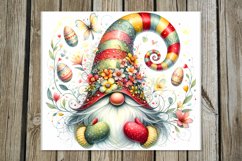 Easter gnomes | Skinny tumbler Sublimation design PLUS2 Product Image 4