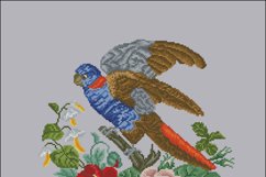Vintage Cross Stitch Scheme The flight of a bird Product Image 5