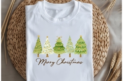 Christmas trees png design for T-shirts Product Image 5