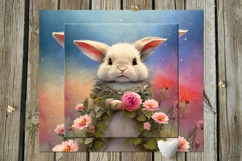 Cute Rabbit | 11 children skinny tumbler Sublimation designs Product Image 8