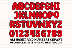 Alice in Wonderland Alphabet png, wonderland letters doodle Product Image 2