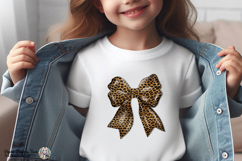 Leopard Bow PNG Chic Animal Print Fashion Ribbon Design Product Image 5