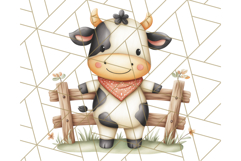 Tiny Farm Life Animals and Farm Clipart PNG, Barnyard PNG Product Image 4