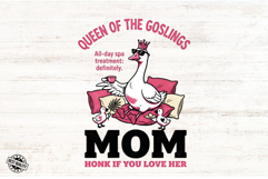 Mother's Day Funny Goose PNG Product Image 1
