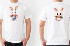 Bunny Christmas Watercolor 47 Cliparts Ai Generated Art Product Image 8