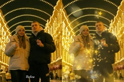 50 Christmas Star Light Overlays Product Image 8