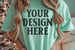 Bay Christmas Comfort Colors 1717 Mockups, CC 1717 mockups Product Image 1