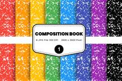 Composition Notebook Background Book Cover Wallpaper_1 Product Image 1