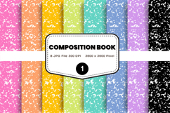 Composition Notebook Background Book Cover Wallpaper_6 Product Image 1