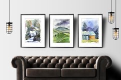 15 watercolor mountain landscapes Product Image 2