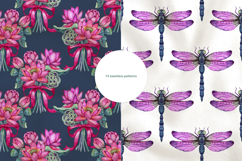 Lotus - Watercolor Clipart Collection Product Image 5