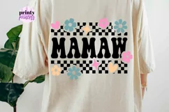 Retro Mamaw svg, Mom svg, Groovy Mamaw design Product Image 2