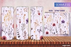 Floral Tumbler Wraps Bundle | 20 Oz | Sublimation Product Image 9