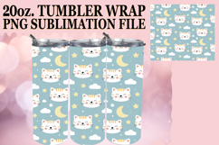 RADIANT GIFT 20oz TUMBLER WRAP, Funny Cat Product Image 1