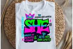 She motivational png design for T-shirts Product Image 5