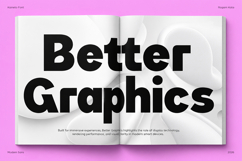 Kaineto Geometric Bold Sans Serif Font Product Image 8