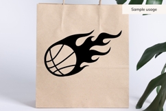 Basketball SVG Bundle, Sports Cut Files PNG DXF Product Image 8