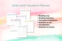 2026-2027 Student Planner Product Image 8