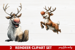 Whimsical Christmas Clipart | Cute Festive Holiday PNG Illus Product Image 1