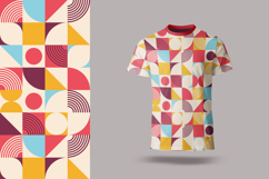 10 colorful geometric seamless vector patterns Product Image 8