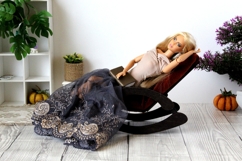 Miniature modern chair digital file. Dollhouse furniture Product Image 8