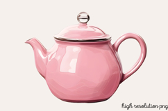 Pink Kitchen Coquette Kitchen Clipart PNG, Product Image 1