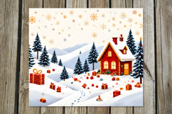 Embroidery Landscape | skinny tumbler Sublimation design P2 Product Image 4