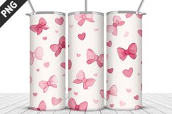 Lovely Hearts Tumbler Design | Valentine&#039;s Day Tumbler Wrap Product Image 5