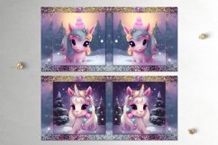 Christmas Unicorn | kids Mug Sublimation design bundle, JPG Product Image 8