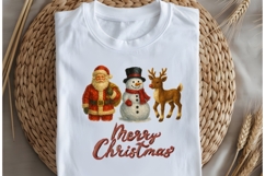 Oil painted Christmas trio png design for T-shirts Product Image 5