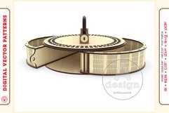 Box Organizer v31 - laser cut file - Glowforge ready SVG Product Image 8