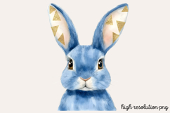 Geometric Pastel Easter Clipart PNG Product Image 1