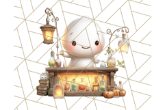 Old West Ghost Halloween PNG Clipart Product Image 4