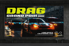 Dark Turbo - Bold Italic Racing Font Product Image 8