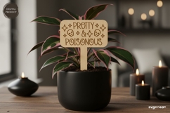 Wooden Plant Tags SVG Bundle | Glowforge | Laser Cut Product Image 8