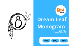 Dream Leaf Monogram Product Image 1
