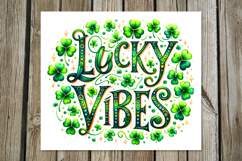 St. Patrick's day vibes | 4 tumbler sublimation designs P2 Product Image 4