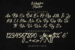 Nelagone Marker Casual Marker Font Product Image 9