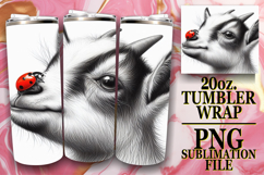 PRESENT OF ADVENTURE 20oz TUMBLER WRAP, Cute Animals Product Image 1