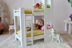 Miniature bunk bed digital file 1:12 dollhouse furniture Product Image 8