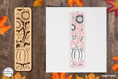 Fall Bookmark Laser Cut | Glowforge | SVG Product Image 2