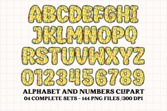 Back to School Alphabet png, letters doodle, school clipart Product Image 2