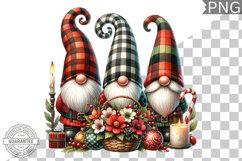 Christmas Gnome Sublimation - Clipart PNG Design Product Image 1