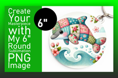 Creative Circle PNG Car Coaster Template , Animals Product Image 1
