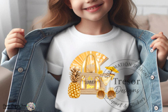 It's Summer Time Golden Beach Design | Tropical Vacation Art Product Image 8