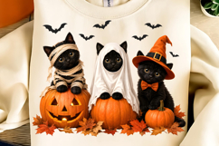 Funny Halloween PNG, Spooky Season PNG, Cute Pumpkin PNG Product Image 8